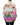 Dolce & Gabbana Multicolor Floral Patchwork Ascot Collar Top