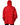 Dolce & Gabbana Red Nylon Hooded Men Full Zip Parka Jacket