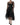Dolce & Gabbana Black Tulle A-line Midi Cocktail Gown Dress