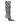 Dolce & Gabbana Black White Zebra Heels High Boots Shoes