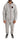 Billionaire Italian Couture Elegant Gray Hooded Sweatsuit Ensemble