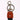 Dolce & Gabbana Red Yellow Raffia Leather Clasp Finder Keyring Keychain