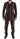 Dolce & Gabbana Multicolor Striped Runway 3 Piece Slim Fit Vest Suit