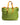 Dolce & Gabbana Green Nylon Padded Logo Plaque Tote Crossbody Bag