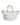 Dolce & Gabbana White Leather Top Handle Tote Crossbody Bag