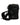 Dolce & Gabbana Black Leather Logo Purse Crossbody Camera Bag