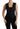 Dolce & Gabbana Black Lace Waistcoat Slim Vest Silk Top