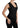 Dolce & Gabbana Black Lace Waistcoat Slim Vest Silk Top