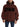 Dolce & Gabbana Red Beige Wool Oversize Hooded Pullover Sweater