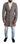 Dolce & Gabbana Gray Check Plaid Long Trench Coat Jacket