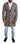 Dolce & Gabbana Gray Check Plaid Long Trench Coat Jacket