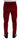 Dolce & Gabbana Red Corduroy Cotton Cargo Skinny Pants