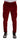 Dolce & Gabbana Red Corduroy Cotton Cargo Skinny Pants