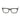 Vuarnet Black Acetate Glasses (Frames)