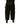 Dolce & Gabbana Black Cotton Mid Waist Cropped Pants