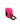 Dolce & Gabbana Pink Silicone Rubber Logo Embossed Airpods Case