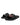 Dolce & Gabbana Black Divers Leather Flats Slides Sandals Beachwear Shoes