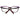Emilio Pucci Burgundy Plastic Glasses (Frames)