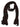 Dolce & Gabbana Black Red Viscose Foulard Branded Scarf
