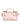 Dolce & Gabbana Light Pink Logo Plaque Soft Leather Strap Crossbody Bag