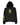 Dolce & Gabbana Black Cotton Hooded DG Shield Pullover Sweater