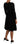 Dolce & Gabbana Black Knitted Wool Sheath Long Sleeves Dress