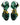Dolce & Gabbana Green Crystal Fur Embellished Sandals Shoes