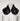 Dolce & Gabbana Black Fur Shawl Neck Wrap Cover Collar Scarf