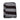 Dolce & Gabbana Black Gray Stripes Wool Neck Wrap Scarf