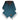 Dolce & Gabbana Blue Green Wool Fringes Wrap Shawl Scarf