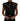 Dolce & Gabbana Black Embellished Floral Military Jacket Vest