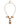 Dolce & Gabbana Gold Brass Lily Crystal Sacred Heart Pendant Necklace