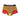Dolce & Gabbana Red Yellow Tulle Mid Waist Panty Underwear