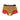 Dolce & Gabbana Red Yellow Tulle Mid Waist Panty Underwear