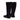 Dolce & Gabbana Black Xiangao Lamb Fur Leather Boots Shoes