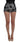 Dolce & Gabbana Black Crystal Sequined Mini Shorts