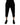 Dolce & Gabbana Black Cotton Blend Cropped Sweatpants Pants