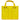 Ferrari Yellow Leather Handbag