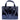 Ferrari Blue Leather Handbag