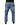 Dolce & Gabbana Blue Tattered Straight Cotton Denim Jeans