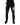 Dolce & Gabbana Black Cotton Floral Skinny Dress Pants