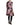 Dolce & Gabbana Pink Black Floral Brocade Trenchcoat Jacket