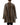 Dolce & Gabbana Brown Leopard Print Scarf Collared Chiffon Dress