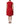 Dolce & Gabbana Red Wool Sleeveless Knee Length A-line Dress