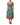 Dolce & Gabbana Multicolor Printed Silk Sleeveless Midi Dress