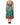 Dolce & Gabbana Multicolor Printed Silk Sleeveless Midi Dress