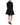 Dolce & Gabbana Black Cotton Long Sleeves A-line Mini Dress