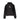 Calvin Klein Chic Black Hooded Sweatshirt with Fleece Interior