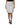 Dolce & Gabbana White High Waist Knee Length Pencil Skirt