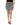 Dolce & Gabbana Gray Cotton Stretch Mid Waist Denim Mini Skirt